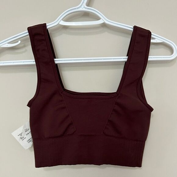 NWT Free People Movement Good Karma Square-Neck Bra - Picture 7 of 11